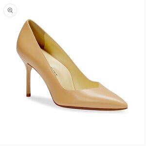 Sarah Flint Perfect Pump 85 Size 38 Sand Calf